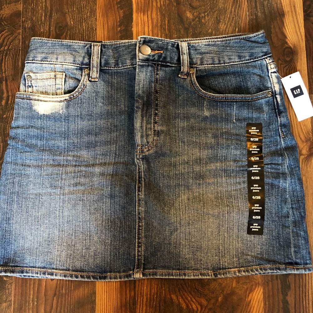Jean skirt